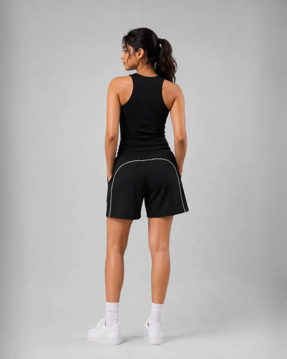 Contrast Piping Shorts
