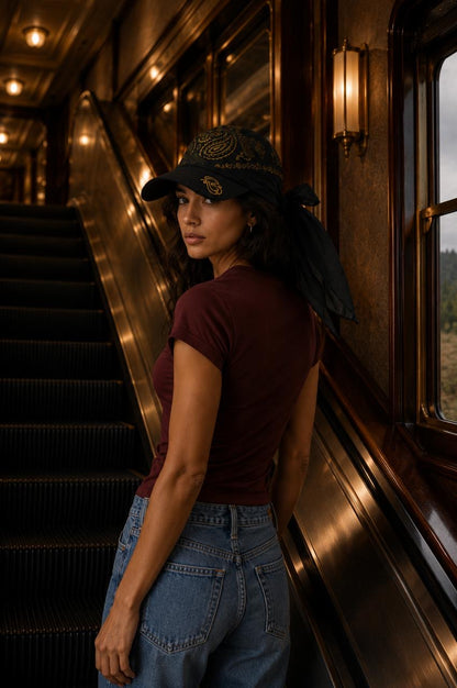 Black Corwn AURA With Cotton Brim
