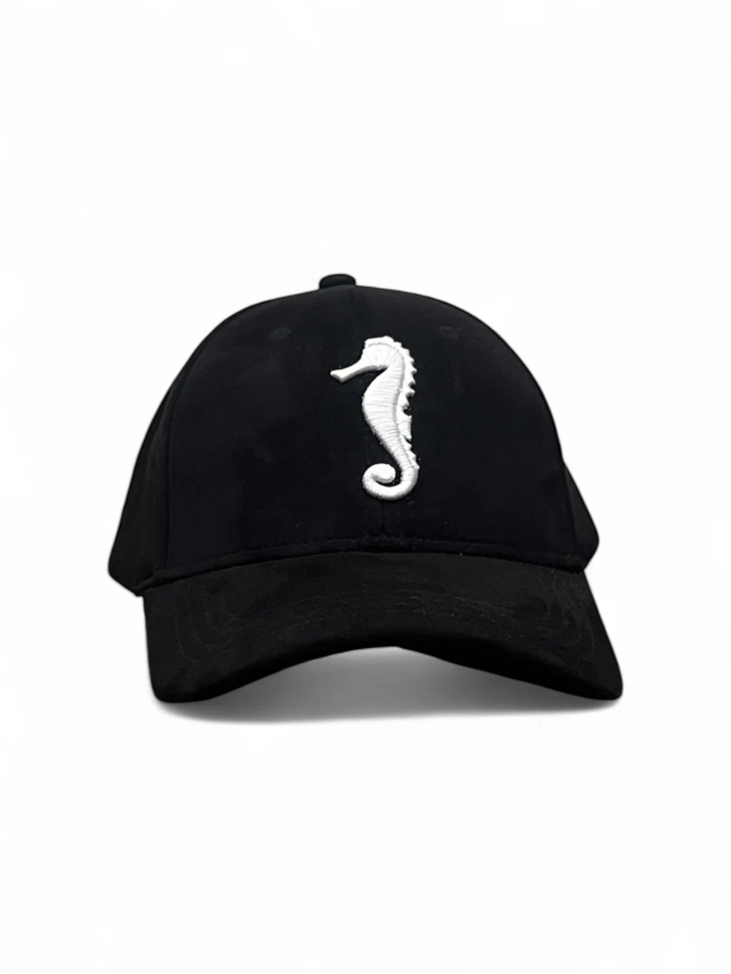 Premium suede black cap