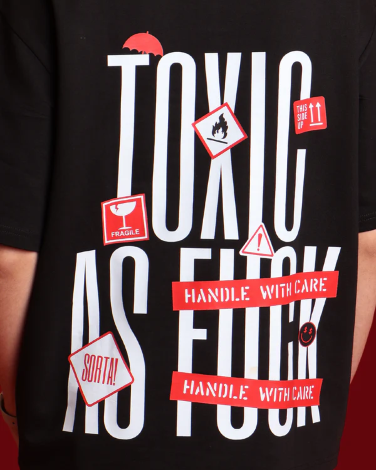 Toxic Tee Black