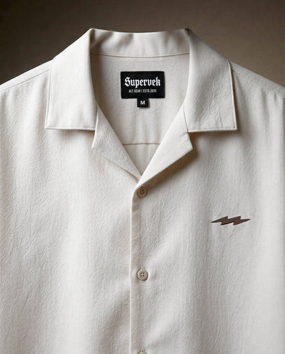 OG Thunder Resort Shirt - Off-White