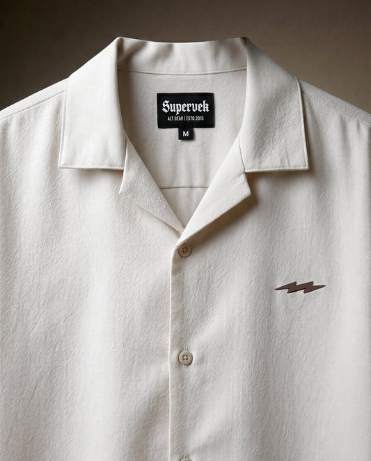OG Thunder Resort Shirt - Off-White