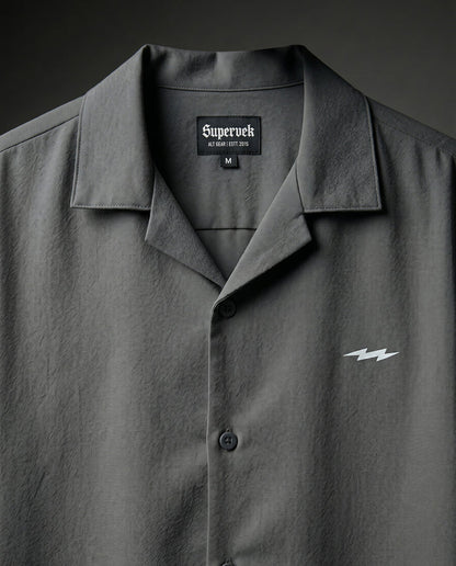 OG Thunder Resort Shirt - Grey
