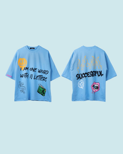 Sky Blue Successful T-Shirt