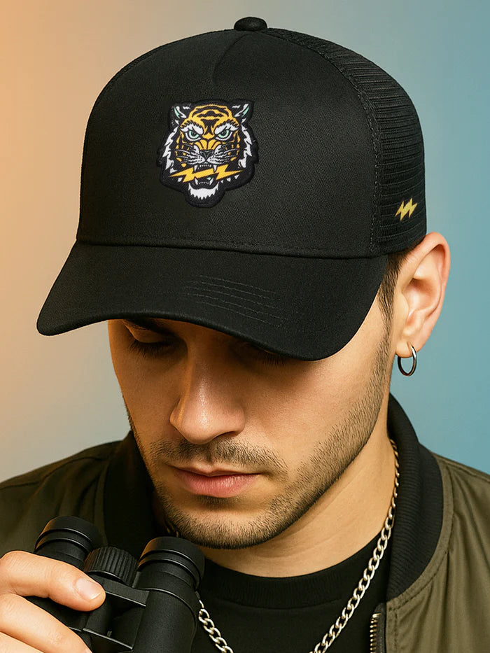 Tiger Trucker Black
