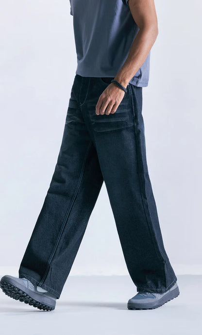 Straight fit jeans Carbon whisker