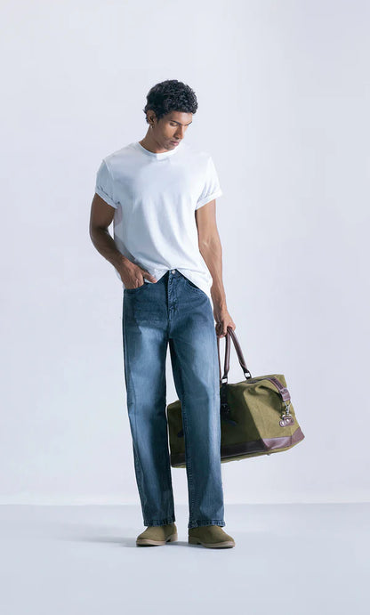Straight Fit Jeans - Black Rail Stitch