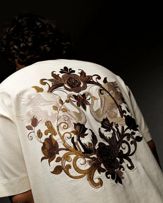 SWAN OFF WHITE TEE