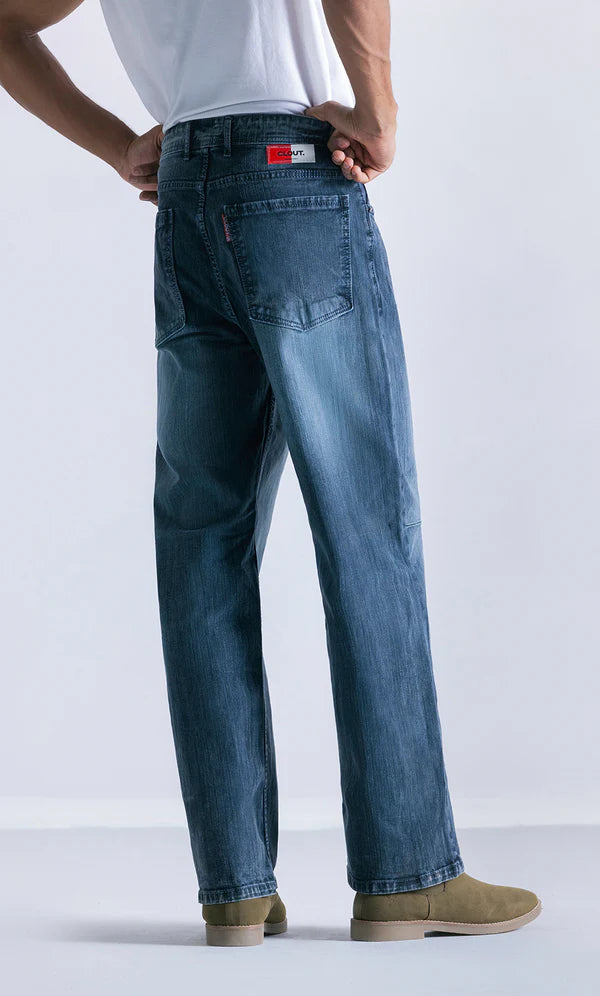 Straight Fit Jeans - Black Rail Stitch