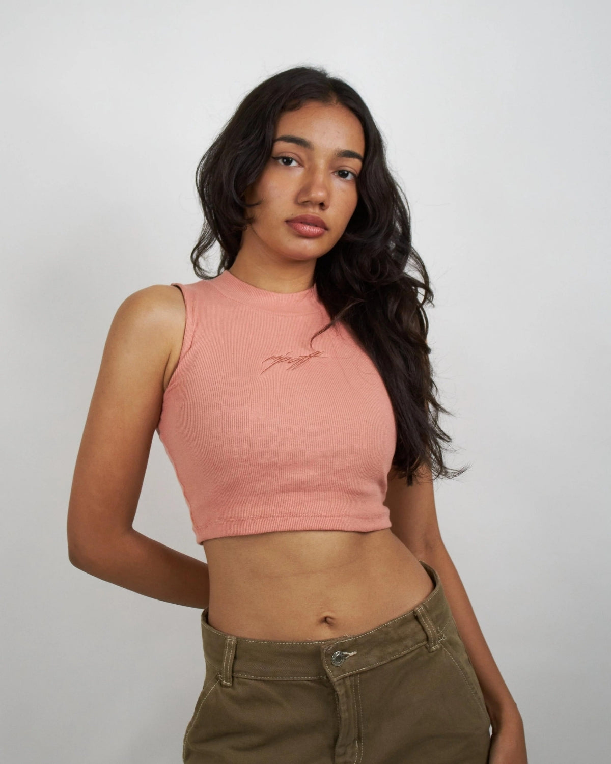 Pastel Pink Crop Top