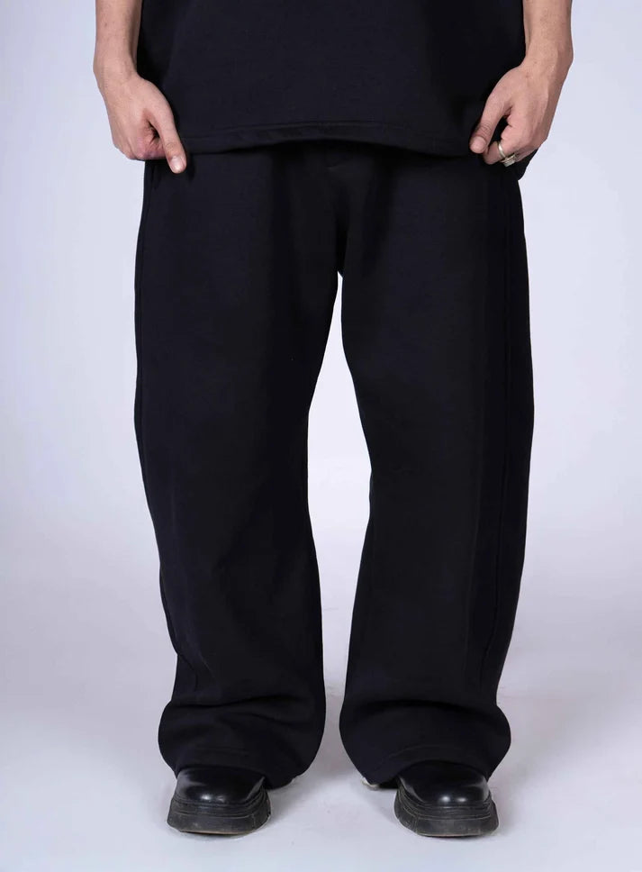 HYMNS ESSENTIAL TROUSERS BLACK