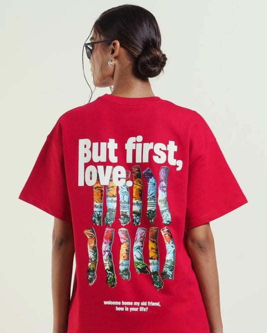 First Love Red Tee