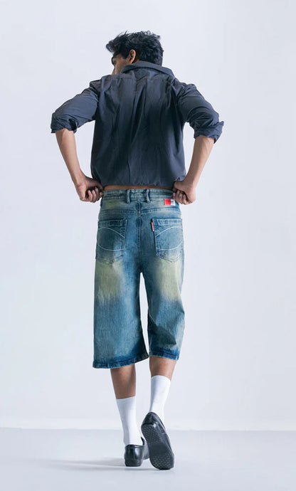 Relaxed Jorts - Vintage Faded