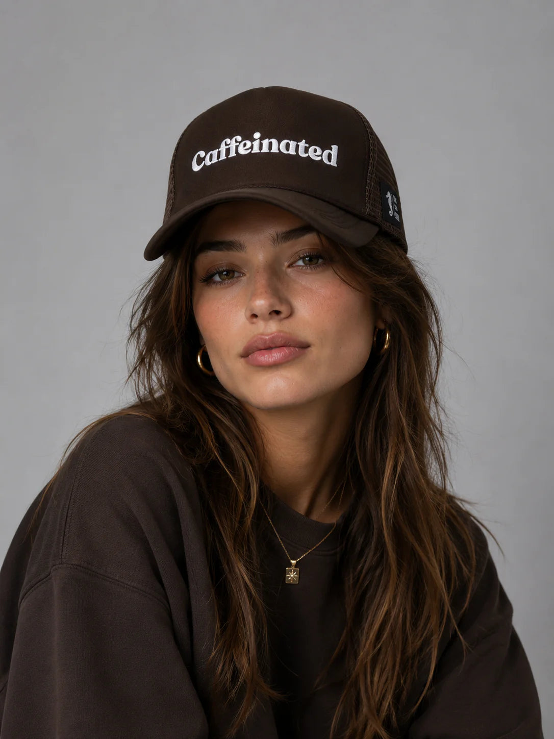 Caffeinated - Mesh Trucker Cap
