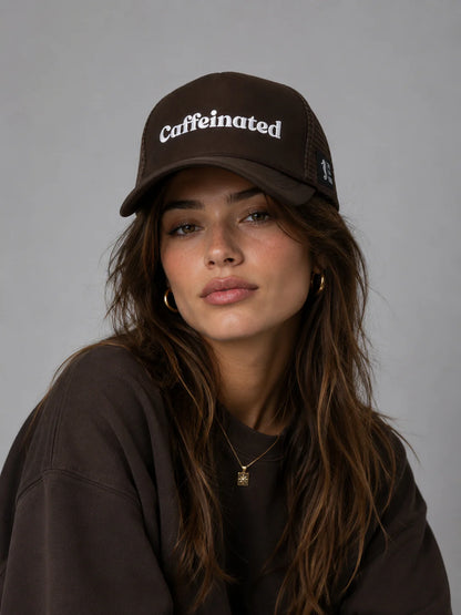 Caffeinated - Mesh Trucker Cap