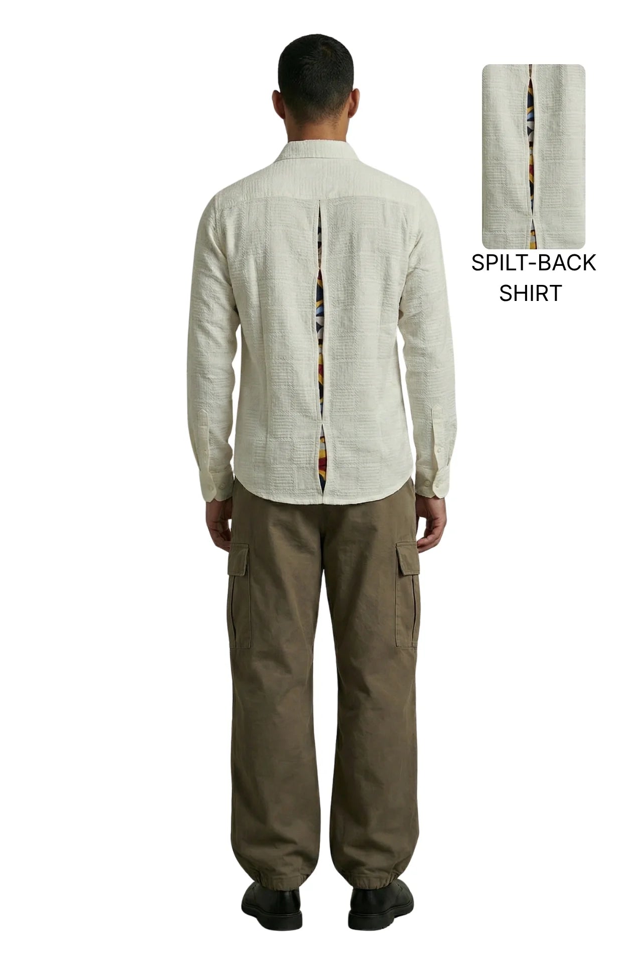 Reveal Slit Shirt for Men
