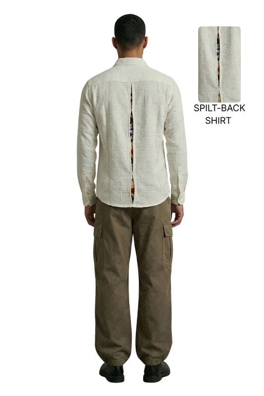 Reveal Slit Shirt for Men