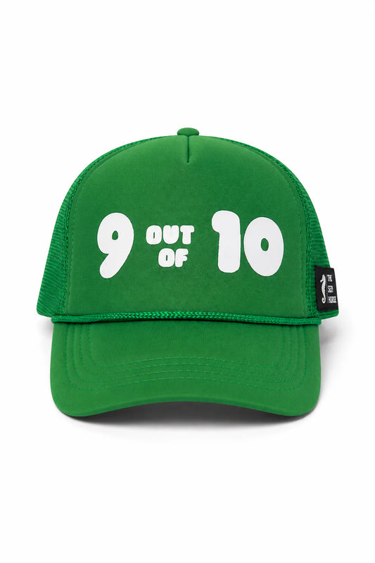 9 out of 10 - mesh trucker cap