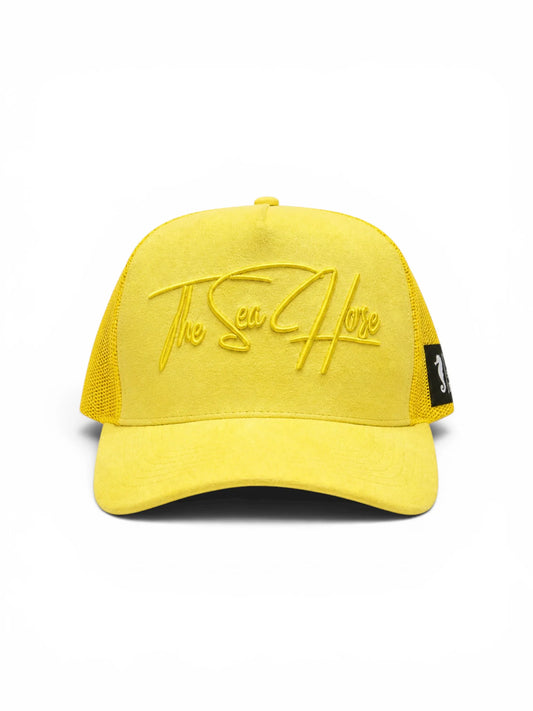 TSH 3D Embroidery Original Trucker Cap - Lemon Yellow