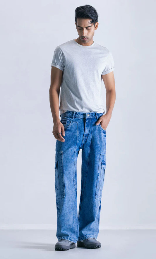 Cargo Pocket Denim