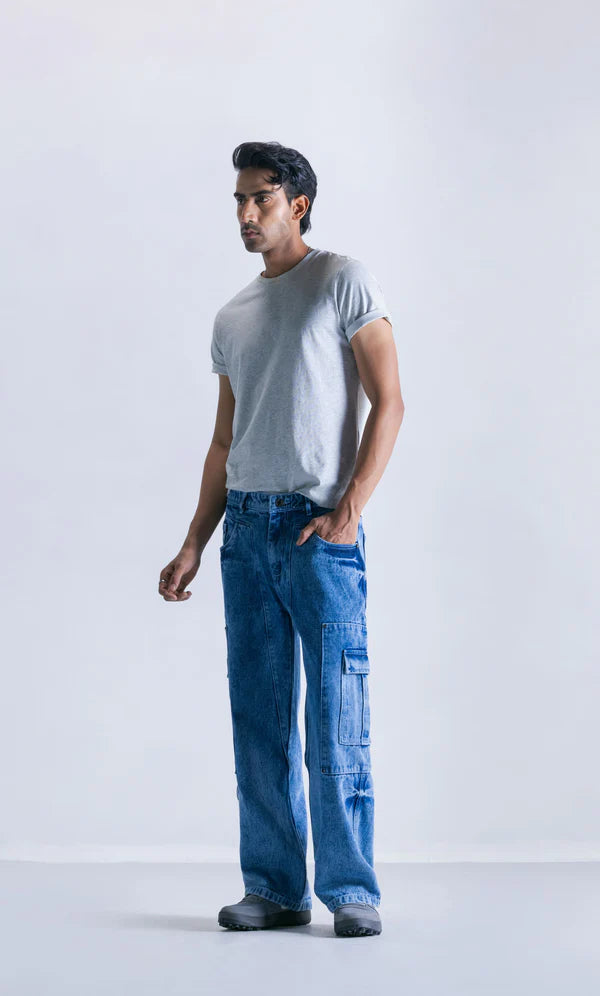 Cargo Pocket Denim