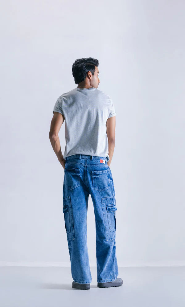 Cargo Pocket Denim