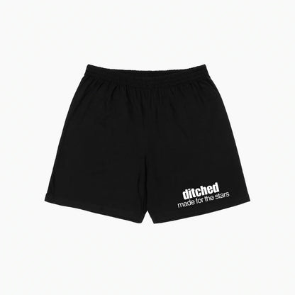 BLACK BASIC SHORTS