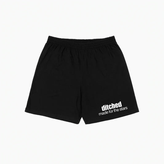 BLACK BASIC SHORTS