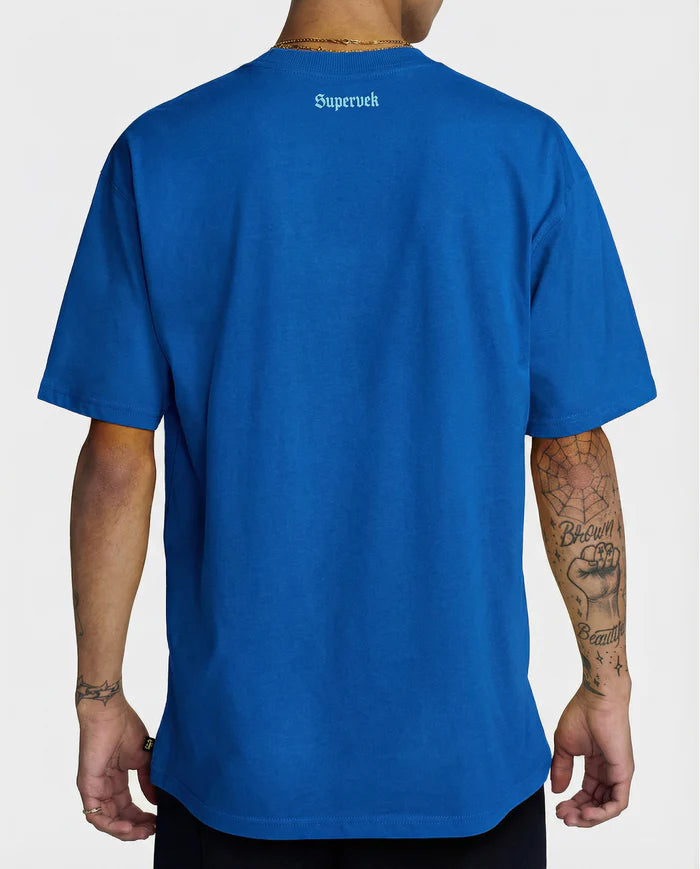 OG Thunder Oversized T-shirt Blue