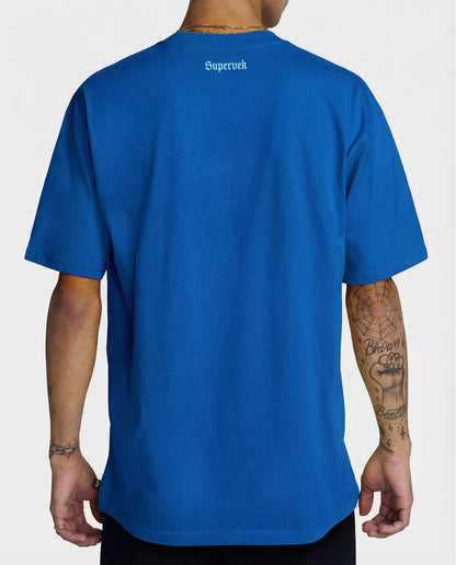 OG Thunder Oversized T-shirt Blue