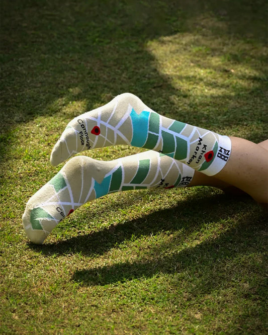 Delhi Map Socks