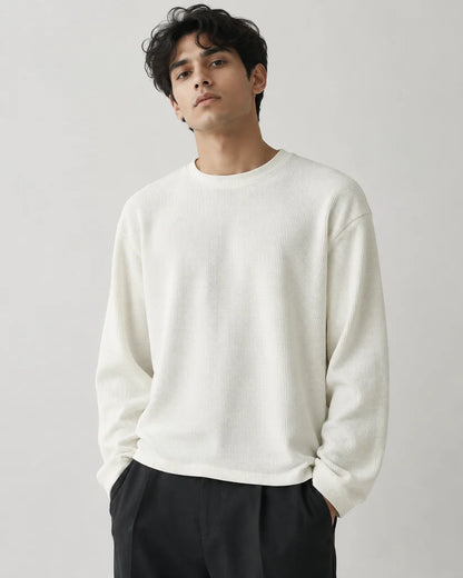 OFF WHITE WAFFLE T-SHIRT