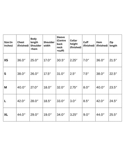 SMOKED CORDUROY ZIPPER