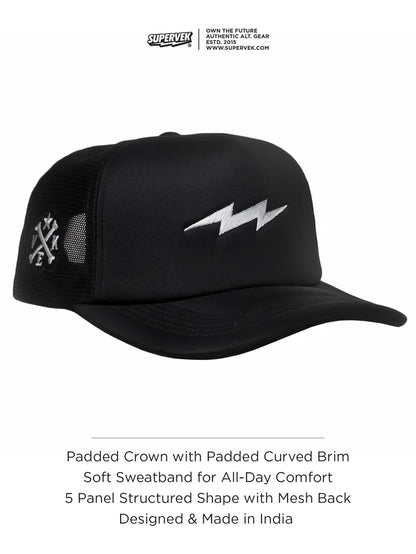 OG thunder Trucker Cap Black