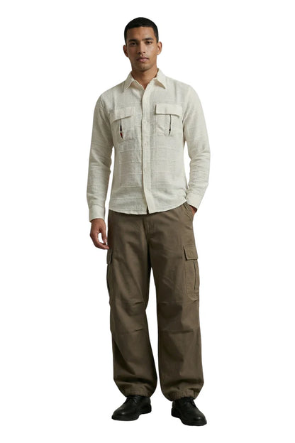 Reveal Slit Shirt for Men