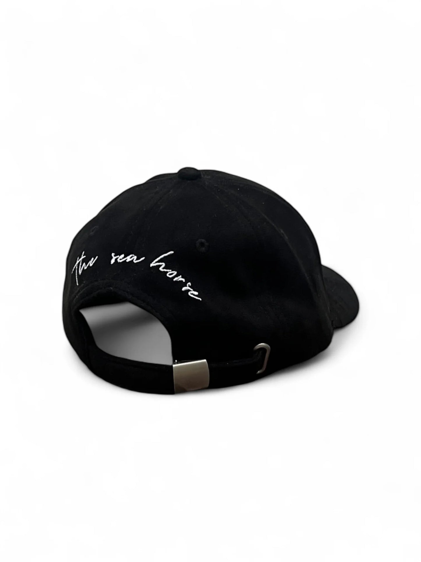 Premium suede black cap