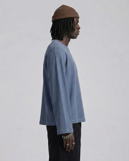 Ice Blue Waffle T-Shirt
