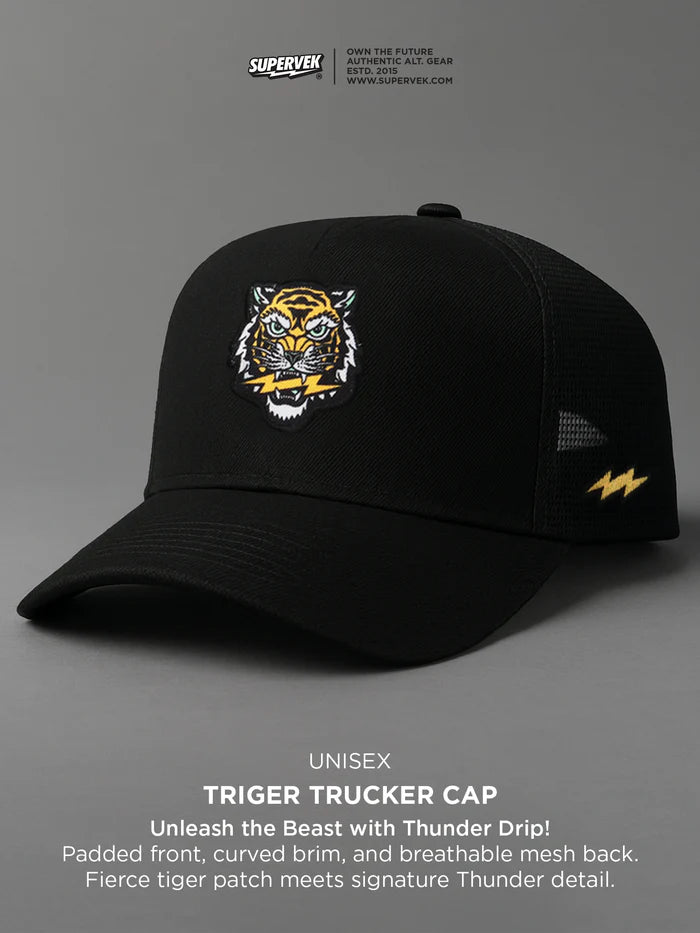 Tiger Trucker Black