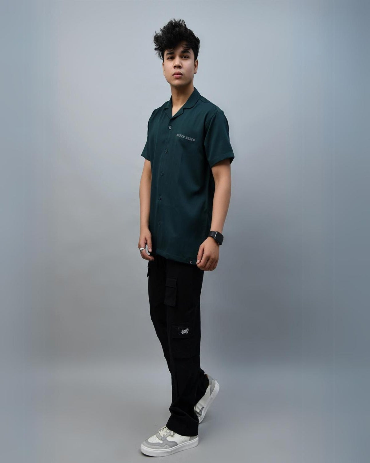 Green Bowling Shirt