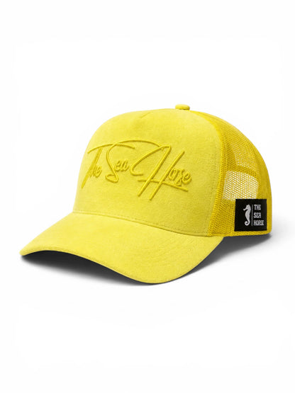 TSH 3D Embroidery Original Trucker Cap - Lemon Yellow