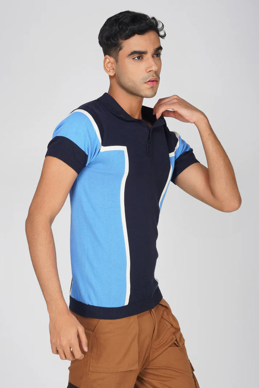 NAVY AZURE POLO SHIRT