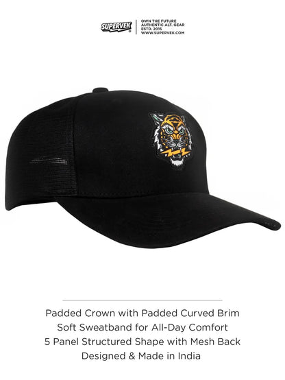 Tiger Trucker Black