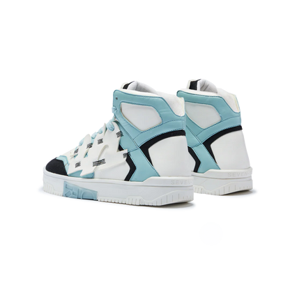 736 Cloud White High-Top Sneakers