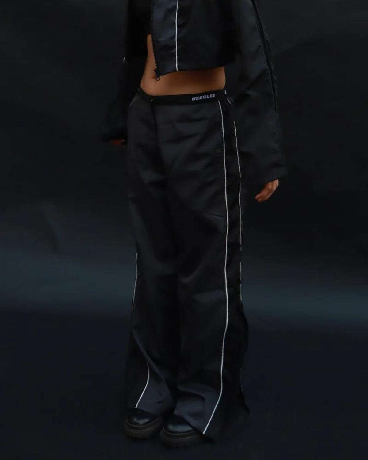 Ashen Grey Rogue Track Pants