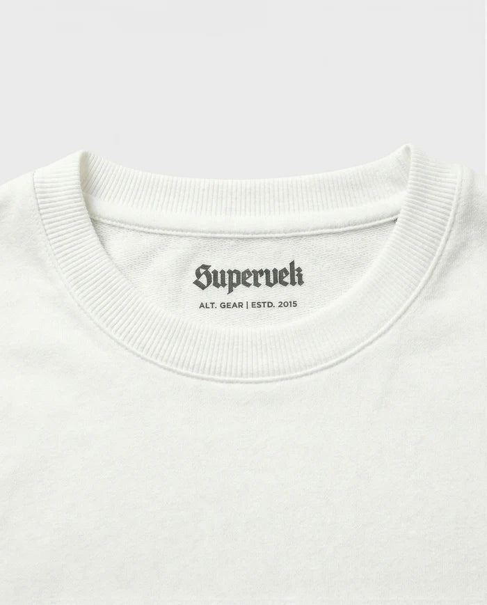 Supervek White Oversized Tshirt
