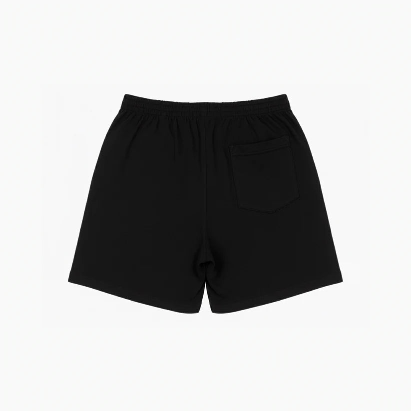 BLACK BASIC SHORTS
