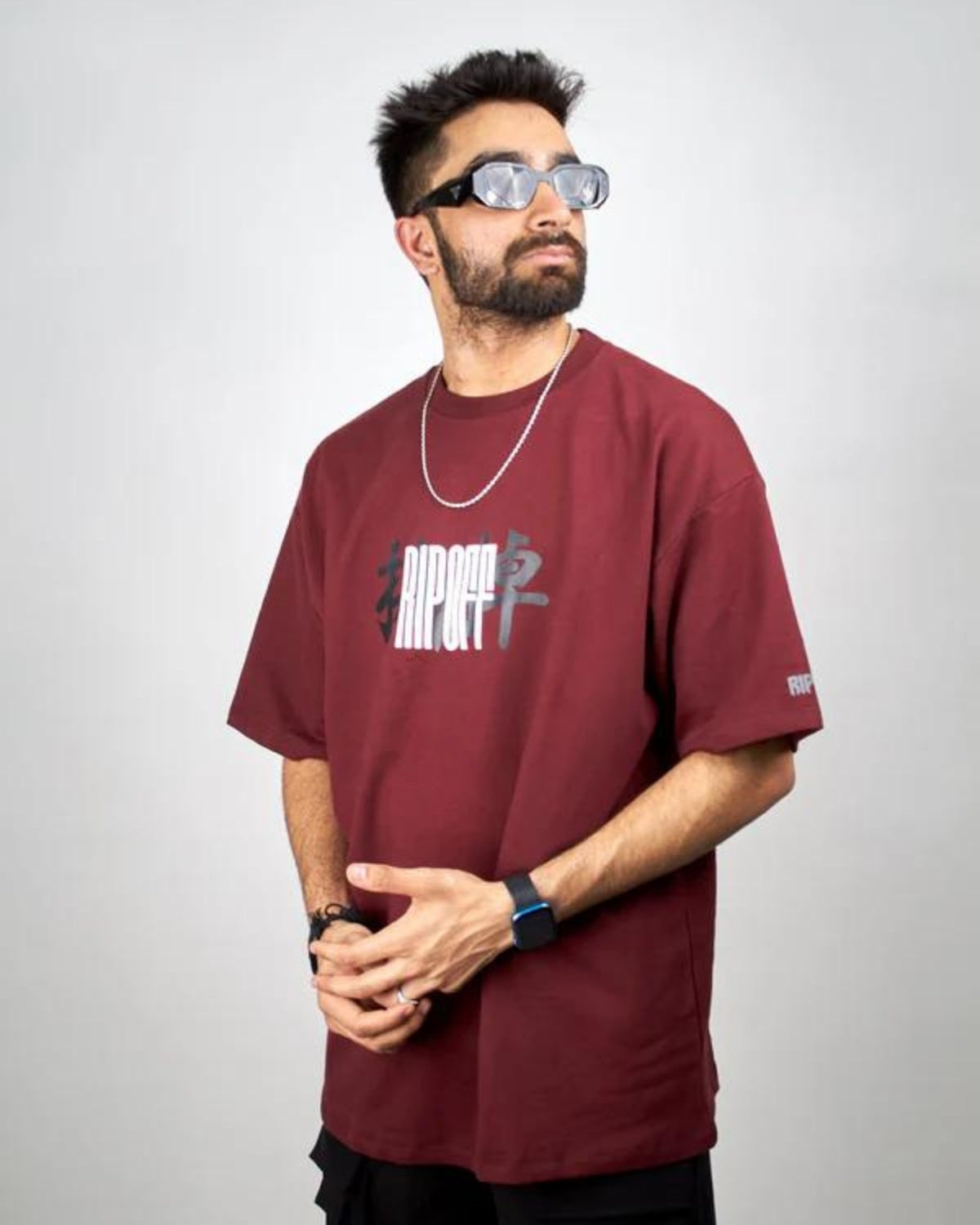 Maroon Dragon Tee