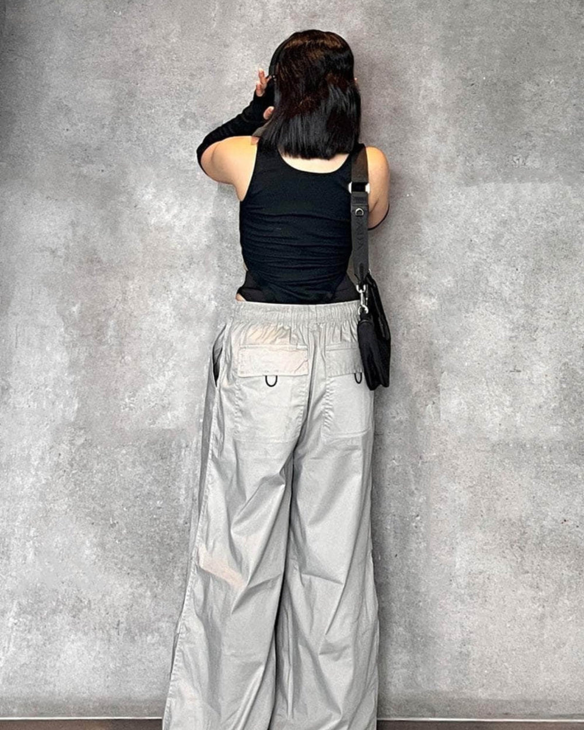 Cool Grey Parachute Pants 2.0