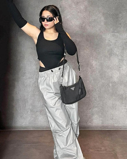 Cool Grey Parachute Pants 2.0