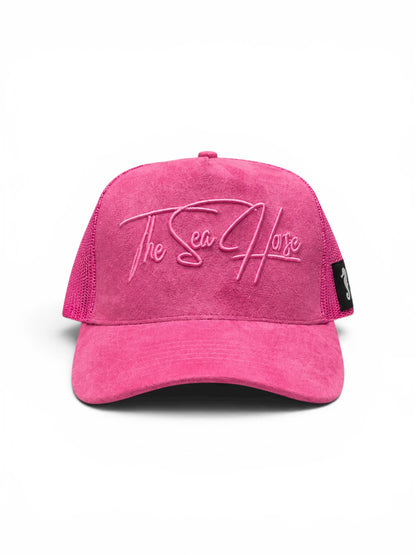 TSH 3D Embroidery Original Trucker Cap - Jaipur Pink